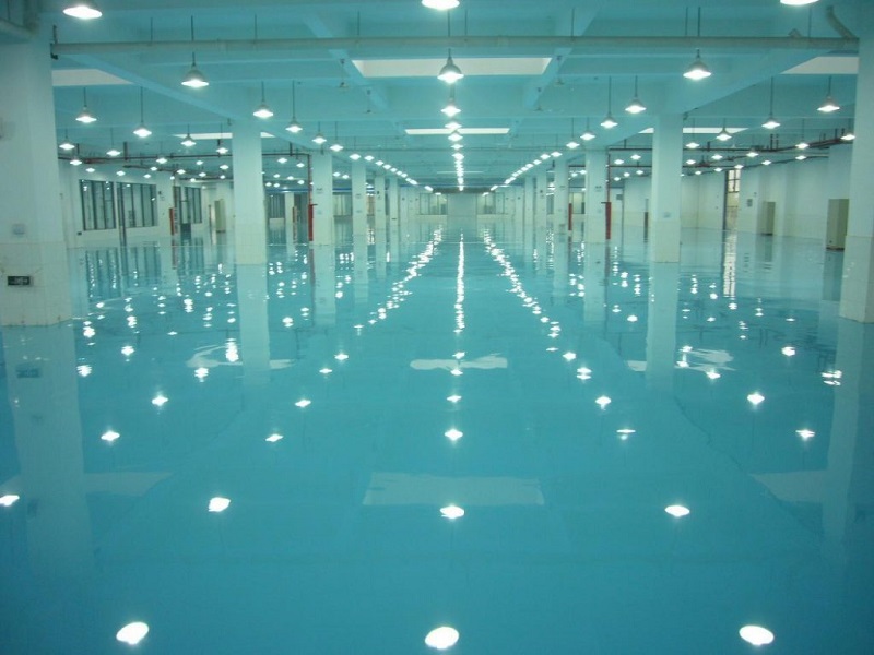 Thi công sơn sàn epoxy Long An đầu tư nhỏ hiệu quả lớn cho nhà máy, xưởng sản xuất