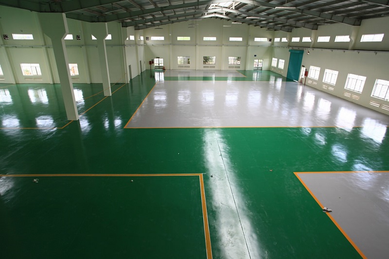 Tư vấn thi công sơn sàn epoxy Đà Nẵng chuyên nghiệp cho doanh nghiệp sản xuất