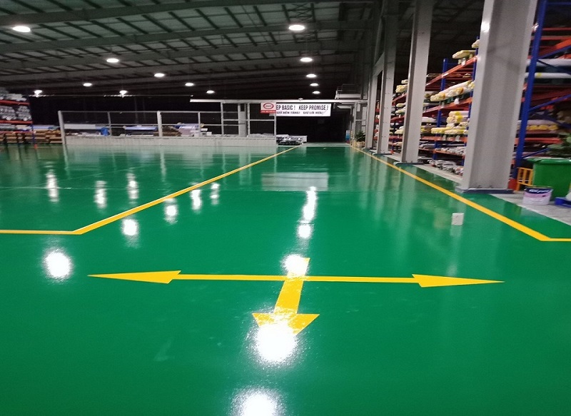 Tư vấn thi công sơn sàn epoxy Đà Nẵng chuyên nghiệp cho doanh nghiệp sản xuất
