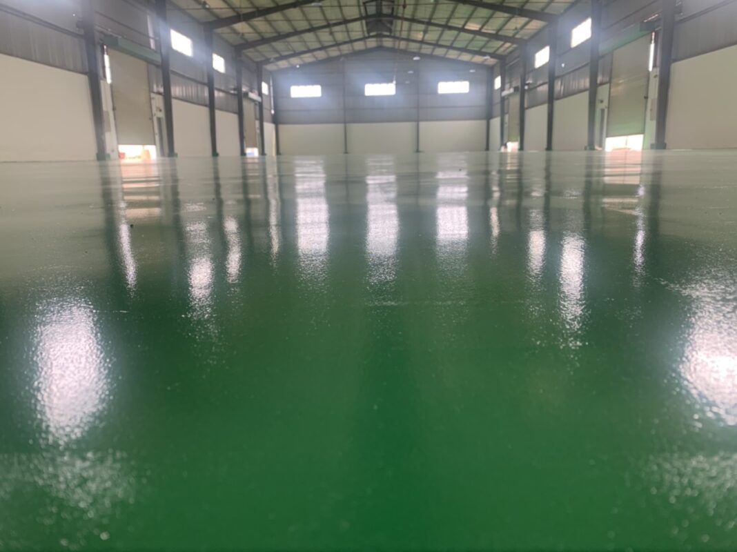 Thi công sơn sàn epoxy Nha Trang
