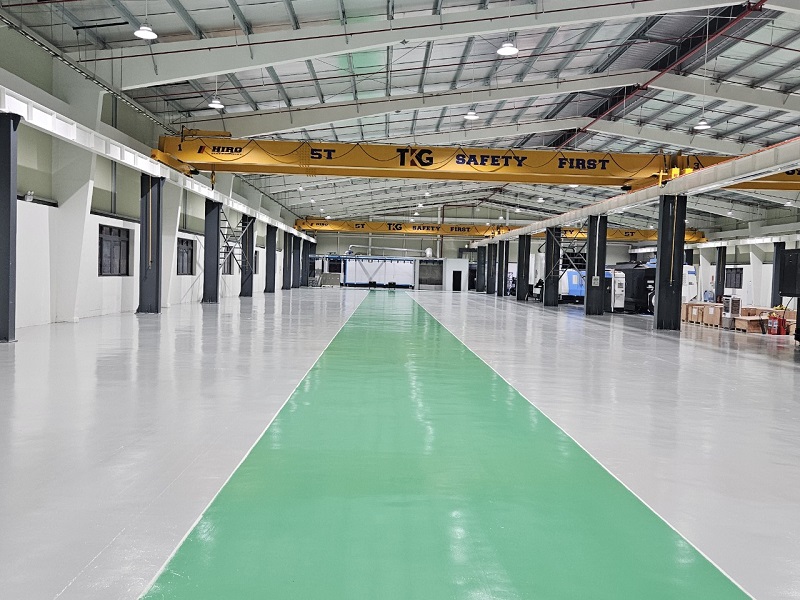 Thi công sơn sàn epoxy Nha Trang