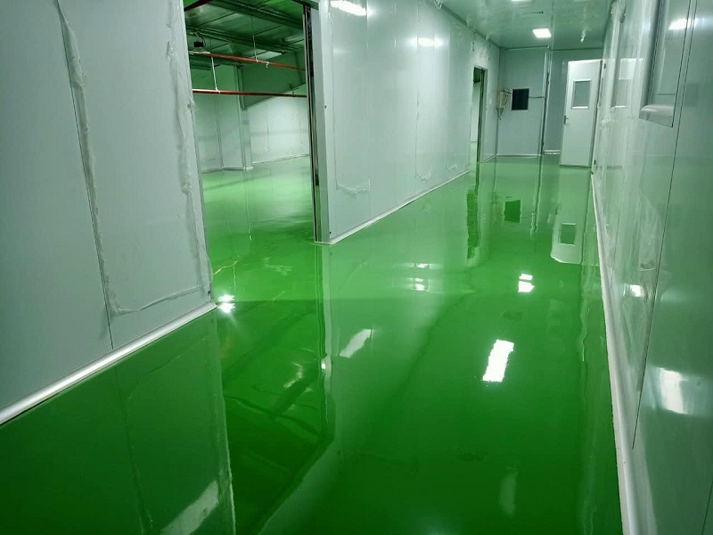 Thi công sơn sàn epoxy Lâm Đồng cho phòng sạch đảm bảo vệ sinh kháng khuẩn cao