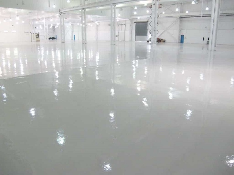 Lưu ý đổ bê tông khi thi công sơn sàn epoxy Bình Dương đảm bảo thẩm mỹ