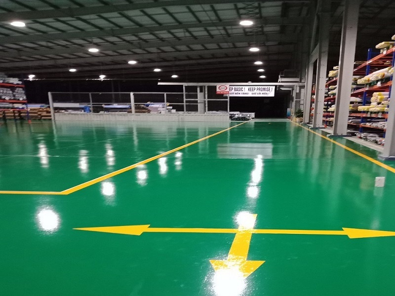 Cách khắc phục lỗi thi công sơn sàn epoxy Đồng Nai